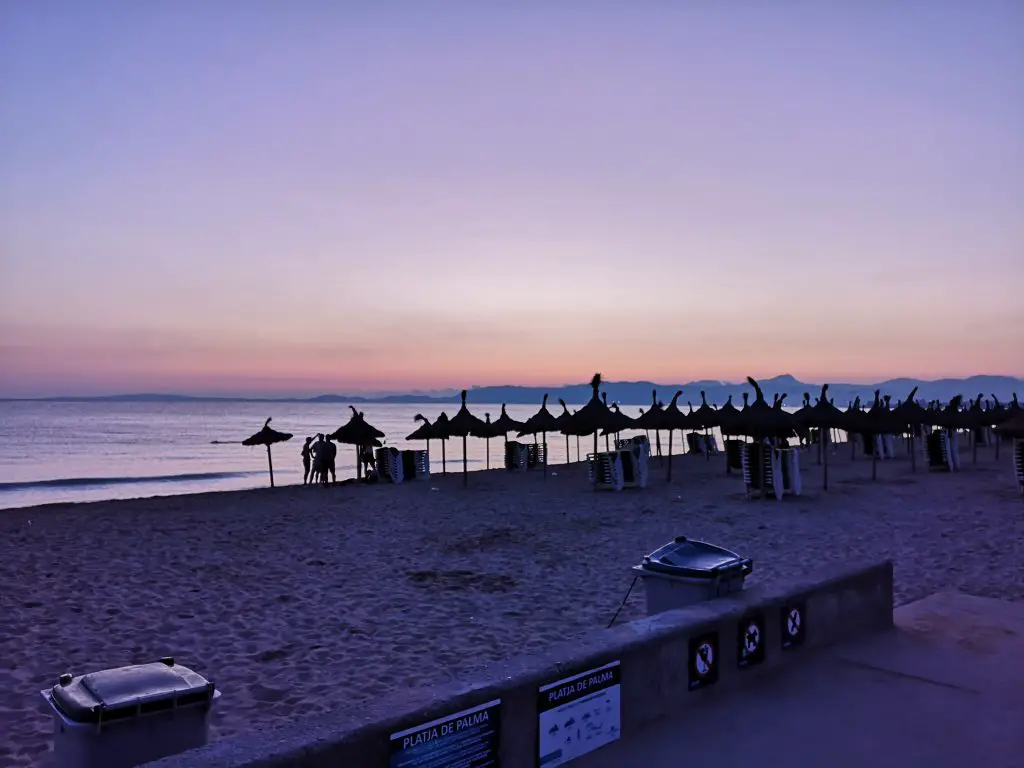 Der Strand am Ballermann