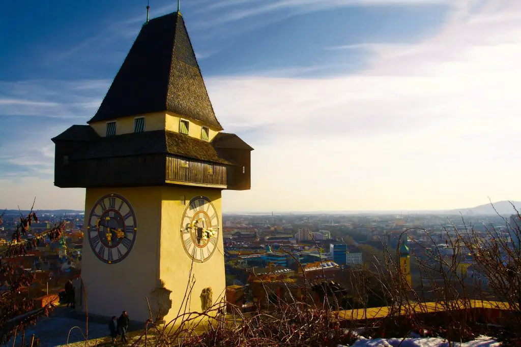 Polterabend in Graz Grazer Uhrturm