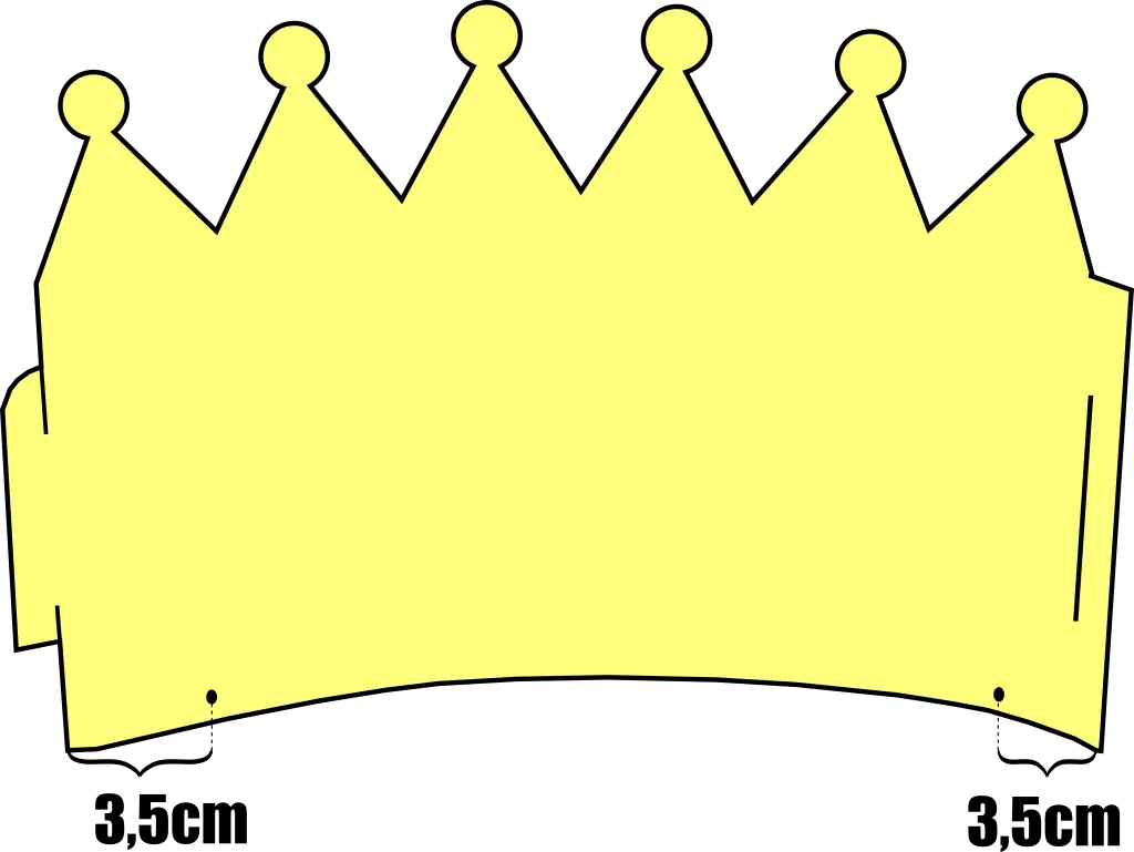 Krone basteln - Abbildung 6